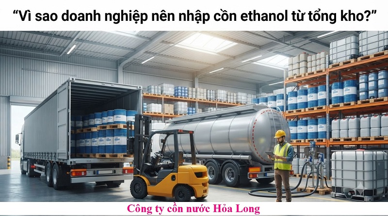 Tổng kho cồn ethanol – Nguồn cung số lượng lớn, ổn định cho doanh nghiệp